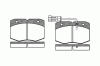 ROADHOUSE 2435.12 (243512) Brake Pad Set, disc brake