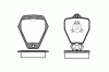 ROADHOUSE 2508.10 (250810) Brake Pad Set, disc brake