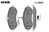 ICER 141802 Brake Pad Set, disc brake