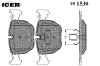 ICER 181530 Brake Pad Set, disc brake