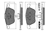 ICER 181551 Brake Pad Set, disc brake