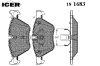 ICER 181683 Brake Pad Set, disc brake