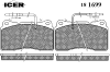 ICER 181699 Brake Pad Set, disc brake