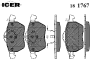 ICER 181767 Brake Pad Set, disc brake