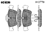 ICER 181770 Brake Pad Set, disc brake