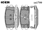 ICER 181799 Brake Pad Set, disc brake