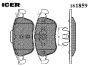 ICER 181859 Brake Pad Set, disc brake