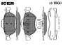 ICER 181860 Brake Pad Set, disc brake