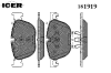 ICER 181919 Brake Pad Set, disc brake