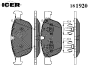 ICER 181920 Brake Pad Set, disc brake