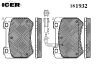 ICER 181932 Brake Pad Set, disc brake