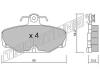 TRUSTING 097.2 (0972) Brake Pad Set, disc brake