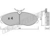 TRUSTING 206.0 (2060) Brake Pad Set, disc brake