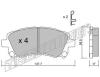 TRUSTING 305.0 (3050) Brake Pad Set, disc brake