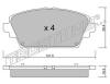 TRUSTING 480.0 (4800) Brake Pad Set, disc brake