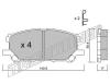 TRUSTING 634.0 (6340) Brake Shoe Set