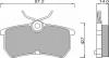 ROULUNDS BRAKING 668781 Brake Pad Set, disc brake