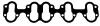 ELWIS ROYAL 0256026 Gasket, intake manifold