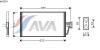 AVA QUALITY COOLING BW5254 Condenser, air conditioning
