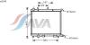 AVA QUALITY COOLING CN2188 Radiator, engine cooling