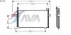 AVA QUALITY COOLING DN5194 Condenser, air conditioning