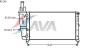 AVA QUALITY COOLING FT2140 Radiator, engine cooling