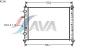 AVA QUALITY COOLING FT2161 Radiator, engine cooling