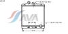 AVA QUALITY COOLING HD2120 Radiator, engine cooling
