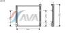 AVA QUALITY COOLING HD5095 Condenser, air conditioning