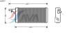 AVA QUALITY COOLING IVA6019 Heat Exchanger, interior heating