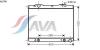 AVA QUALITY COOLING KA2056 Radiator, engine cooling