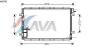 AVA QUALITY COOLING KA5030 Condenser, air conditioning