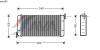 AVA QUALITY COOLING MSA6109 Heat Exchanger, interior heating