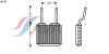 AVA QUALITY COOLING OL6132 Heat Exchanger, interior heating