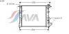 AVA QUALITY COOLING RT2109 Radiator, engine cooling