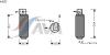 AVA QUALITY COOLING RTD252 Dryer, air conditioning
