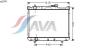 AVA QUALITY COOLING SZ2078 Radiator, engine cooling