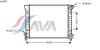 AVA QUALITY COOLING VW2047 Radiator, engine cooling