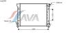 AVA QUALITY COOLING VWA2040 Radiator, engine cooling