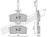 fri.tech. 028.3 (0283) Brake Pad Set, disc brake