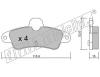 fri.tech. 145.0 (1450) Brake Pad Set, disc brake