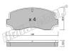 fri.tech. 252.0 (2520) Brake Pad Set, disc brake