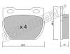 fri.tech. 363.1 (3631) Brake Pad Set, disc brake