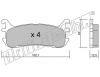 fri.tech. 408.0 (4080) Brake Pad Set, disc brake