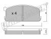 fri.tech. 496.0 (4960) Brake Pad Set, disc brake