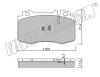 fri.tech. 579.0 (5790) Brake Pad Set, disc brake