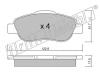 fri.tech. 654.0 (6540) Brake Pad Set, disc brake