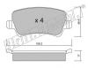 fri.tech. 692.0 (6920) Brake Pad Set, disc brake