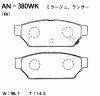 AKEBONO AN-380WK (AN380WK) Brake Pad Set, disc brake