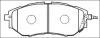 AKYOTO AKD-7499 (AKD7499) Brake Pad Set, disc brake